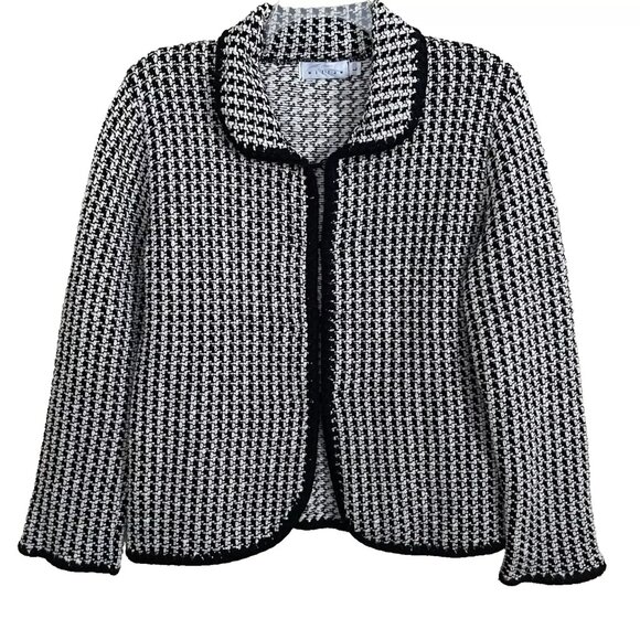 Willow Cardigan Sweater Large Grannycore Retro Twee Coastal Grandma 60's Mod - Picture 1 of 9